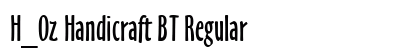 H_Oz Handicraft BT Regular preview