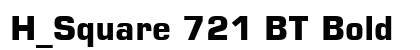 H_Square 721 BT Bold preview