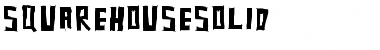 Squarehouse Regular Font