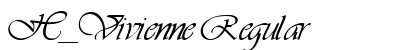 H_Vivienne Regular preview