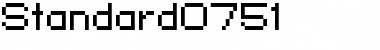 standard 07_51 Regular Font