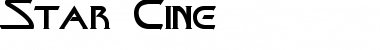 Star Cine Regular Font