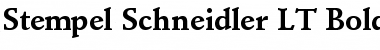 Download StempelSchneidler LT Font