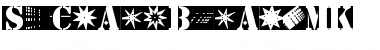 StencilBricksMK Regular Font