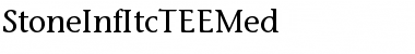 StoneInfItcTEEMed Regular Font