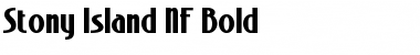 Stony Island NF Bold Font