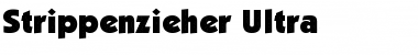 Strippenzieher Ultra Font