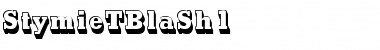 StymieTBlaSh1 Regular Font