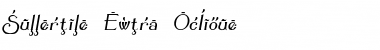 Summertime Extra Oblique Extra Oblique Font