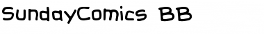 SundayComics BB Regular Font