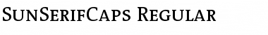 Download Sun Serif Caps- Font