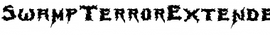 SwampTerrorExtended Regular Font