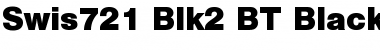 Download Swis721 Blk2 BT Font