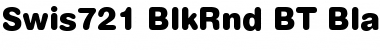 Download Swis721 BlkRnd BT Font