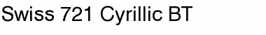 Swis721Cyrillic BT Font