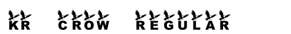 KR Crow Regular preview