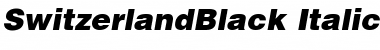 Download SwitzerlandBlack Font