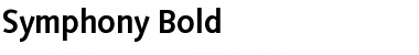 Symphony Bold Font