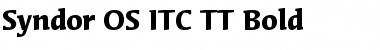 Download Syndor OS ITC TT Font