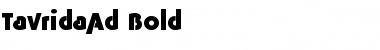 TavridaAd Bold Font