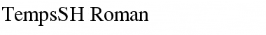 TempsSH Roman Font