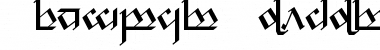 Tengwar Noldor-1 Regular Font
