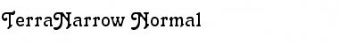 TerraNarrow Normal Font