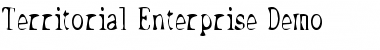 Download Territorial Enterprise Demo Font