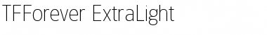 TFForever ExtraLight Font