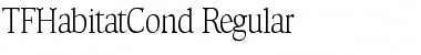 TFHabitatCond Regular Font