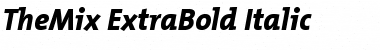 TheMix-ExtraBold Extra Bold Font