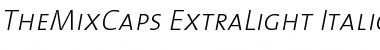 Download TheMixCaps-ExtraLight Font