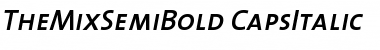 Download TheMixSemiBold-CapsItalic Font