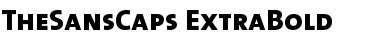 Download TheSansCaps-ExtraBold Font