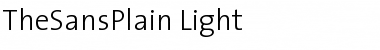 TheSansPlain-Light Light Font