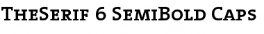 TheSerif SemiBold Font
