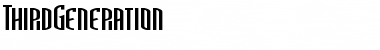 Download ThirdGeneration Font