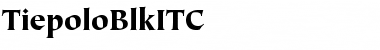 TiepoloBlkITC Medium Font