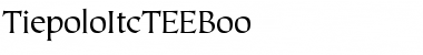 Download TiepoloItcTEEBoo Font