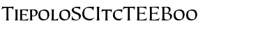 Download TiepoloSCItcTEEBoo Font