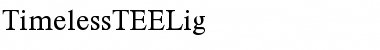 Download TimelessTEELig Font Download TimelessTEELig Font