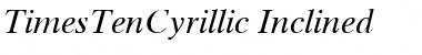 TimesTenCyrillic Font