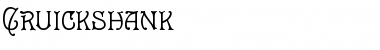 Download Cruickshank Font Download Cruickshank Font