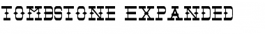 Tombstone Expanded Expanded Font