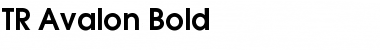 TR Avalon Bold Font