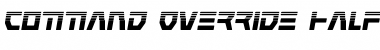 Download Command Override Halftone Italic Font