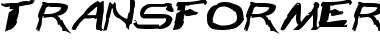 Transformers Beast Wars Regular Font