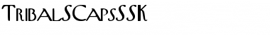 TribalSCapsSSK Regular Font