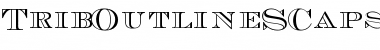 TribOutlineSCapsSSK Regular Font
