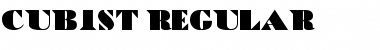 Cubist Regular Font